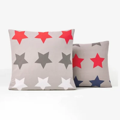 La Redoute Stars Star 100% Cotton Pillowcase