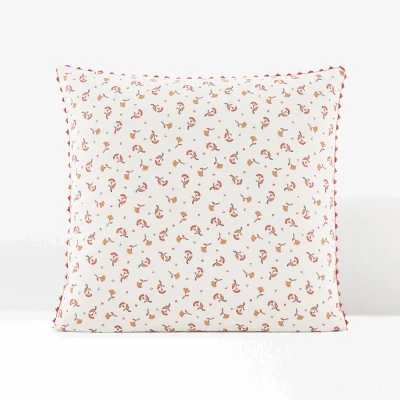 La Redoute Sabana Floral 100% Washed Cotton Pillowcase