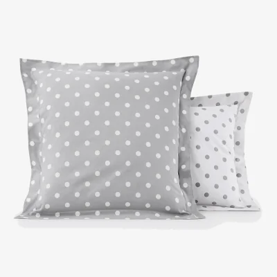 La Redoute Clarisse Polka Dot 100% Cotton Pillowcase