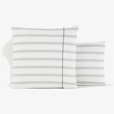 La Redoute Malo Striped 100% Cotton Pillowcase