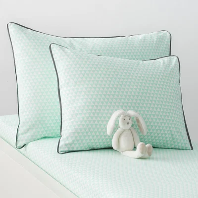 La Redoute Scandinave Baby’s Geometric Cotton Pillowcase