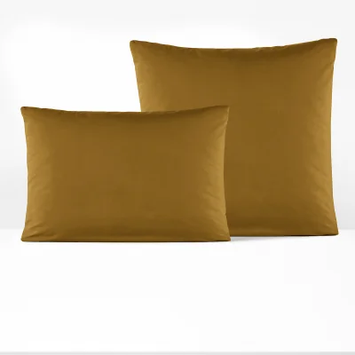 La Redoute Best Quality Plain 100% Cotton Percale 200 Thread Count Pillowcase