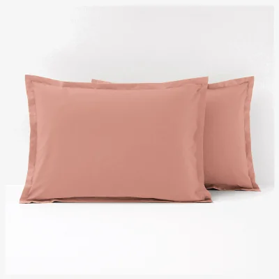 La Redoute 100% Cotton Percale 200 Thread Count Pillowcase