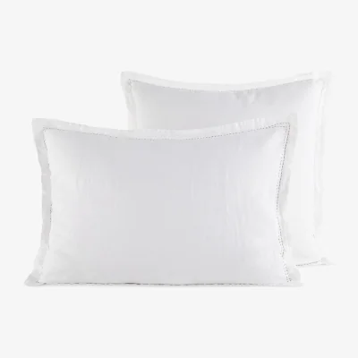 La Redoute Pointeggia 100% Washed Linen Pillowcase
