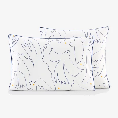 La Redoute Pomaline Cotton Percale Pillowcase