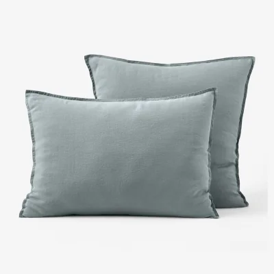 La Redoute Elina 100% Washed Linen Pillowcase