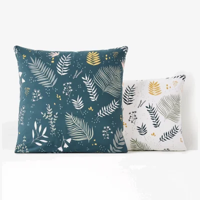 La Redoute Suzanne Floral Cotton Percale 200 Thread Count Pillowcase