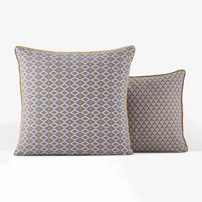 La Redoute Pallazzo Geometric 100% Cotton Pillowcase