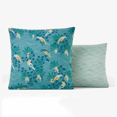 La Redoute Minami Exotic 100% Cotton Percale 200 Thread Count Pillowcase