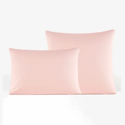 La Redoute Best Quality Plain 100% Cotton Percale 200 Thread Count Pillowcase