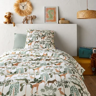 La Redoute Sehatra Patterned Quilt & Pillowcase