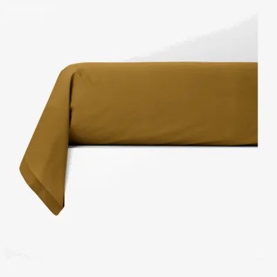 La Redoute Best Quality Plain 100% Cotton Percale 200 Thread Count Bolster Pillowcase