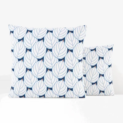 La Redoute Myoko Foliage Recycled Cotton Pillowcase