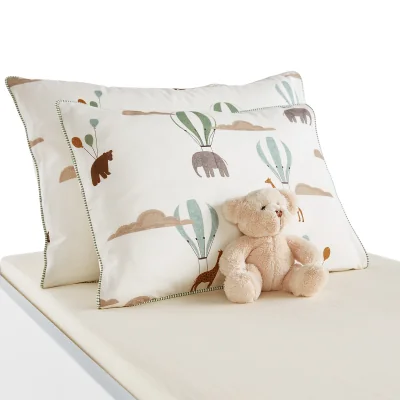 La Redoute Aubin Animal 20% Recycled Cotton Baby Pillowcase