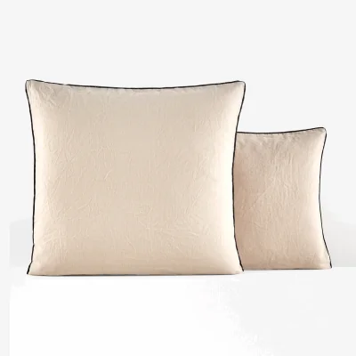 La Redoute Lior Striped Linen Cotton Pillowcase