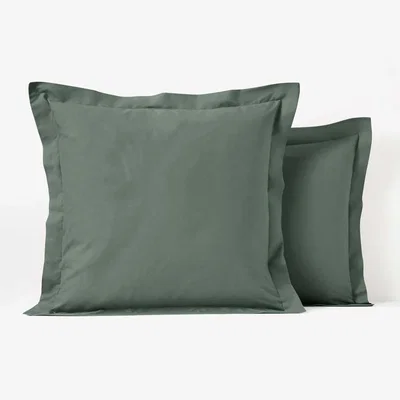 La Redoute Scenario Plain Flounce 100% Organic Cotton Pillowcase