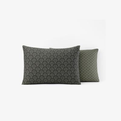 La Redoute Jacob Cotton Satin Geometric Print Pillowcase