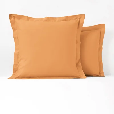 La Redoute Scenario Plain Flounce 100% Organic Cotton Pillowcase