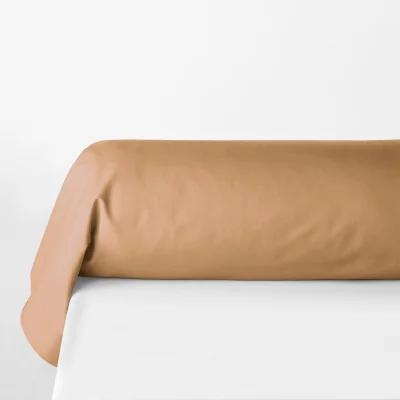 La Redoute Scenario Plain Polycotton Bolster Pillowcase