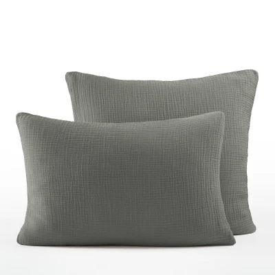 La Redoute Yafa 100% Organic Cotton Muslin 200 Thread Count Pillowcase