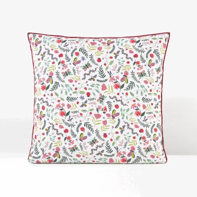 La Redoute Fraize Floral Cotton Pillowcase