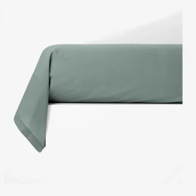 La Redoute Best Quality Plain 100% Cotton Percale 200 Thread Count Bolster Pillowcase