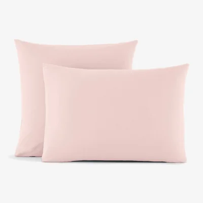 La Redoute Scenario Plain Cotton Percale 200 Thread Count Pillowcase