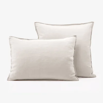 La Redoute Happylin 100% Washed European Linen Pillowcase