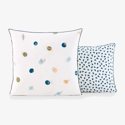 La Redoute Alamo Spotted Cotton Pillowcase