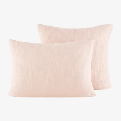 La Redoute Yafa 100% Organic Cotton Muslin 200 Thread Count Pillowcase