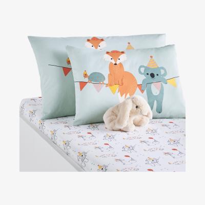 La Redoute Mini Party Organic Cotton Pillowcase