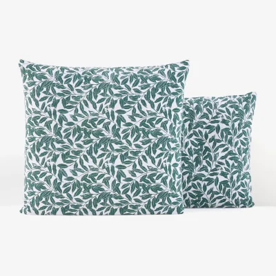 La Redoute Feuillage 100% Washed Cotton Pillowcase