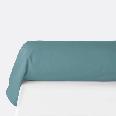 La Redoute Scenario Plain Polycotton Bolster Pillowcase