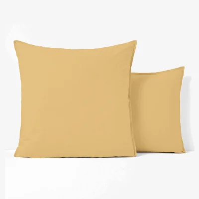 La Redoute Scenario Plain 100% Cotton Percale 200 Thread Count Pillowcase