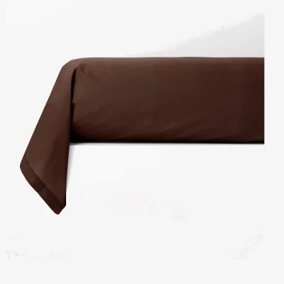 La Redoute Best Quality Plain 100% Cotton Percale 200 Thread Count Bolster Pillowcase