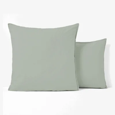 La Redoute Pillowcase in Plain Organic Cotton Percale