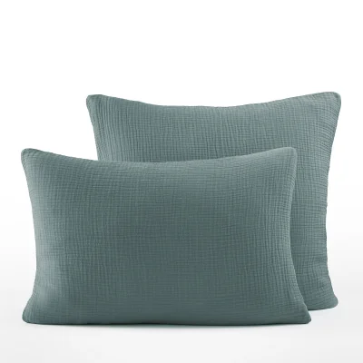 La Redoute Yafa 100% Organic Cotton Muslin 200 Thread Count Pillowcase