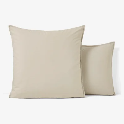 La Redoute Scenario Plain 100% Cotton Percale 200 Thread Count Pillowcase