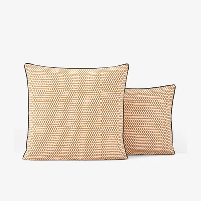 La Redoute Duo Geometric Cotton Percale 180 Thread Count Pillowcase