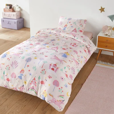 La Redoute Recycled Microfibre Bed Set with Rectangular Pillowcase