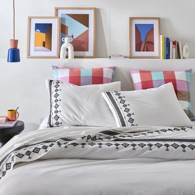 La Redoute Ifrane Washed Cotton Pillowcase