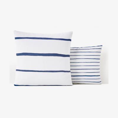 La Redoute Glenans Striped Cotton Pillowcase