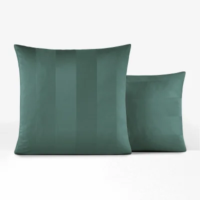 La Redoute Striped Cotton Satin 300 Thread Count Pillowcase