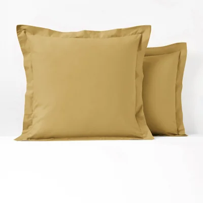 La Redoute Scenario Plain Flounce 100% Organic Cotton Pillowcase