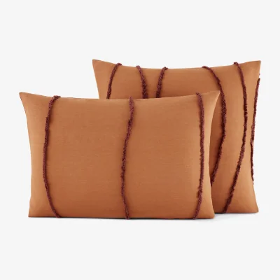 La Redoute Mansur Tufted Cotton Pillowcase