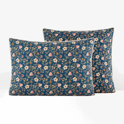 La Redoute Jasmine Floral 30% Recycled Cotton Pillowcase