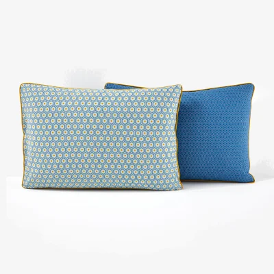 La Redoute Pop Mozaic Graphic 100% Cotton Pillowcase