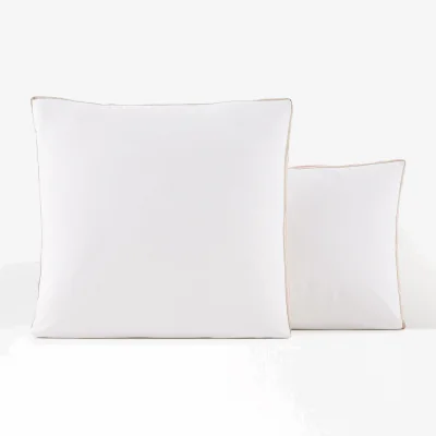 La Redoute Nenio Border Trim 100% Cotton 200 Thread Count Percale Pillowcase