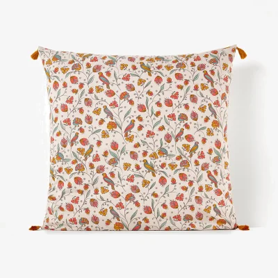 La Redoute Bertille Floral 100% Cotton Pillowcase