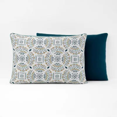 La Redoute Keyiah Floral 100% Cotton Pillowcase